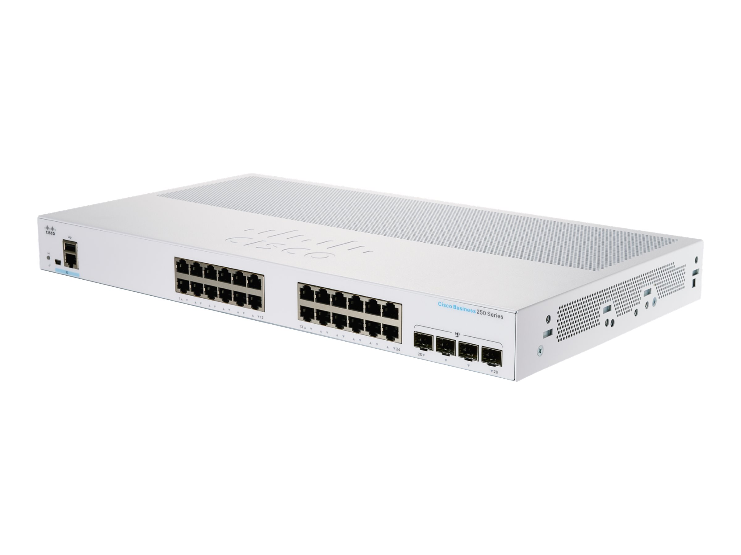 CBS250-24PP-4G-EU - Cisco Business L3 Smart Switch, 24x 10/100/1000 (PoE+)