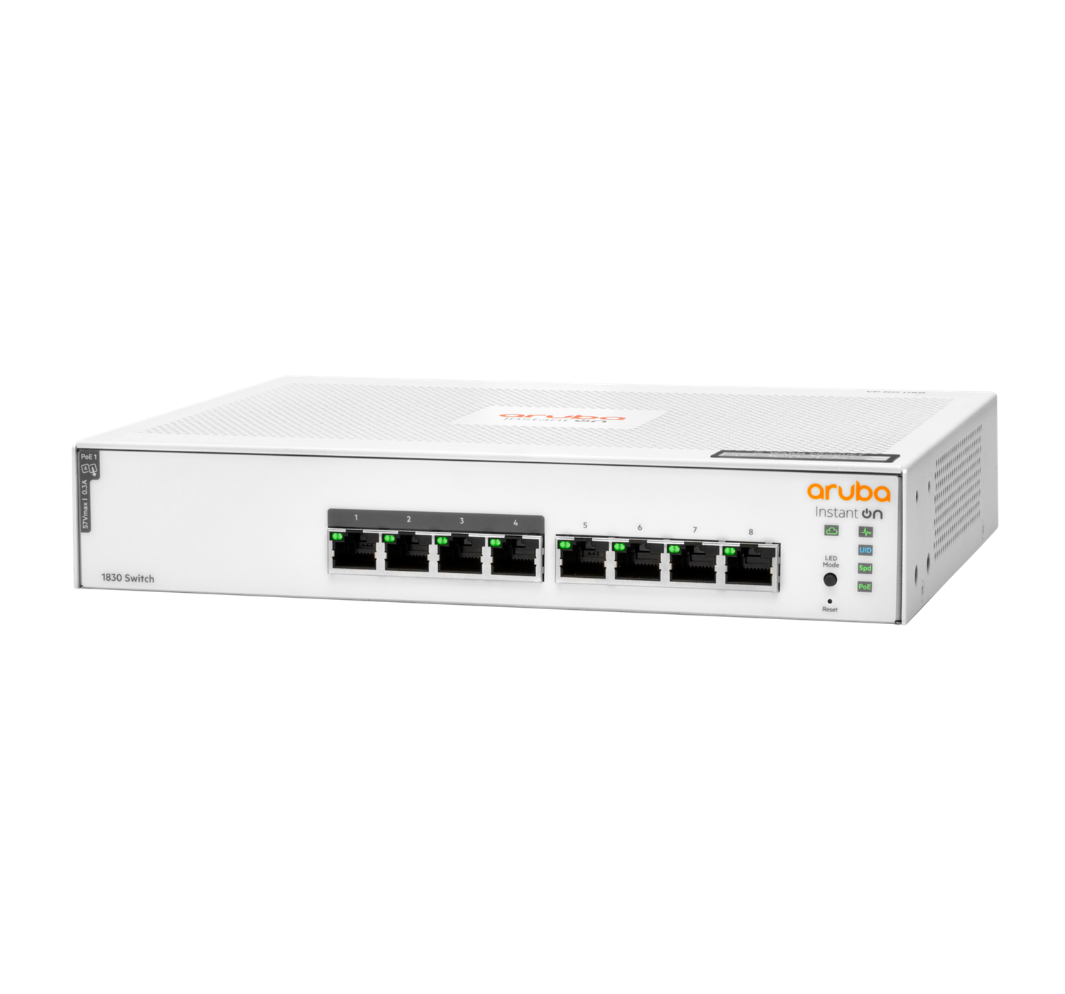 JL811A - Switch HPE Aruba Instant On 1830 - 8 puertos - PoE+