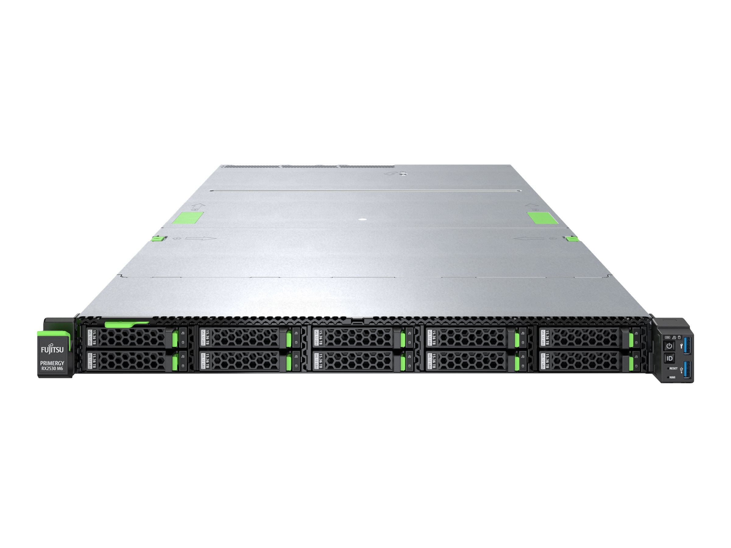 VFY:R2546SC300IN - Fsas Technologies Fujitsu PRIMERGY RX2540 M6 - Server - Rack-Montage - 2U - de doble procesador - 1 x Xeon Silver 4309Y / 2.8 GHz - RAM 16 GB - SAS - Hot-Swap 6.4 cm (2.5")
