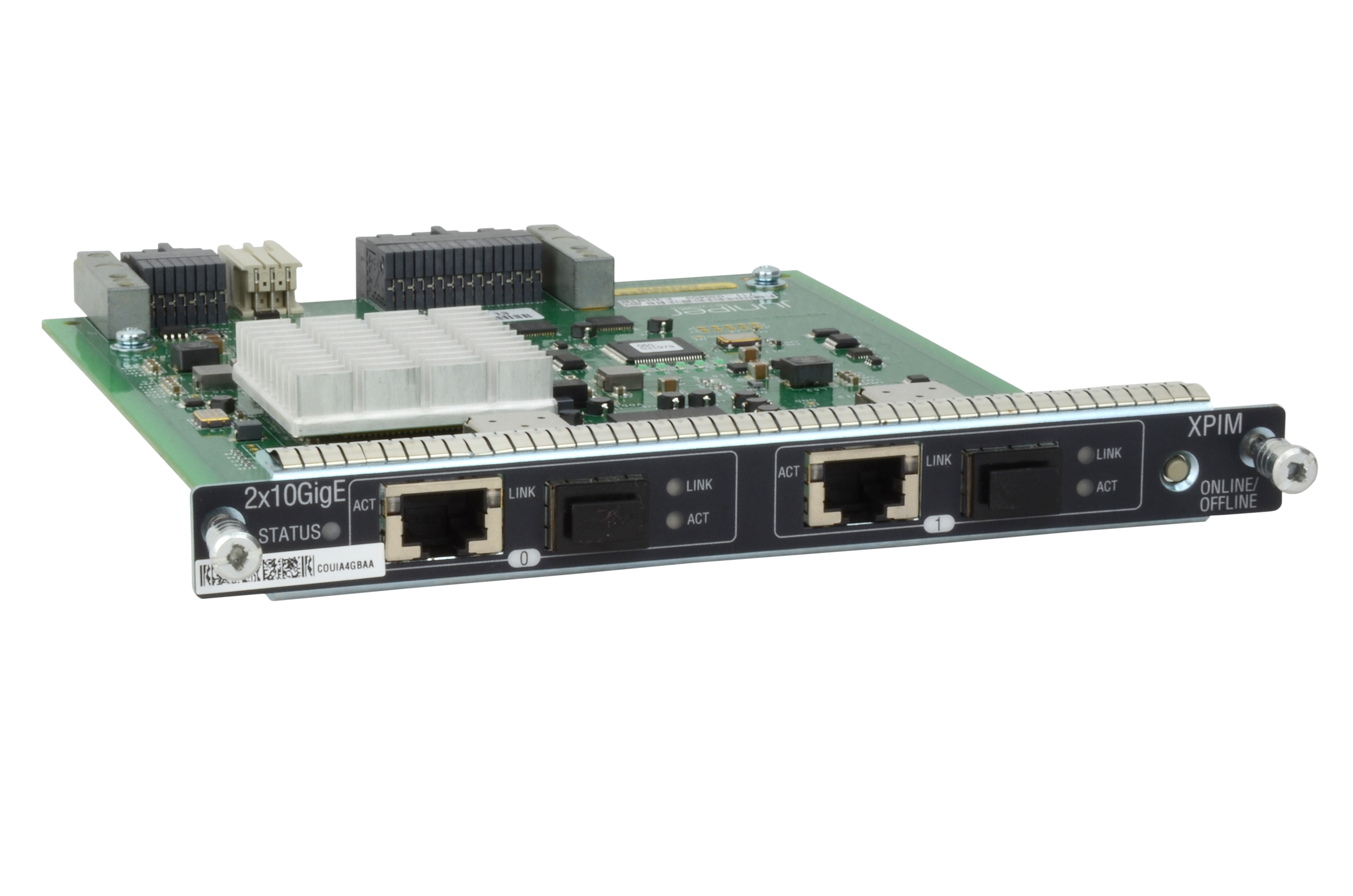 SRX-GP-2XE-SFPP-TX - Juniper 10 Gigabit Ethernet GPIM - Módulo de expansión
