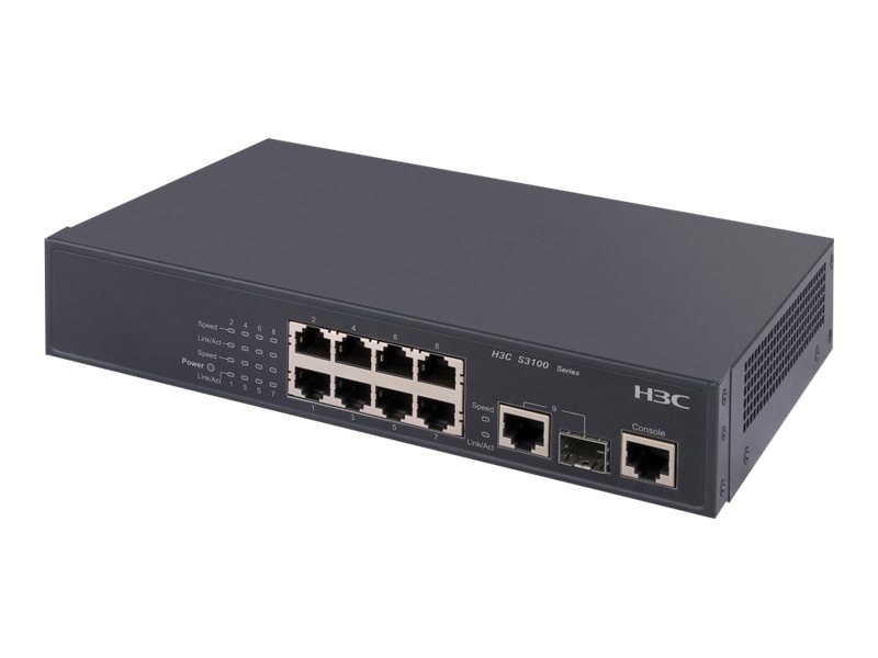 JD318A - HPE 3100-8 EI Switch - Switch - L4 - managed