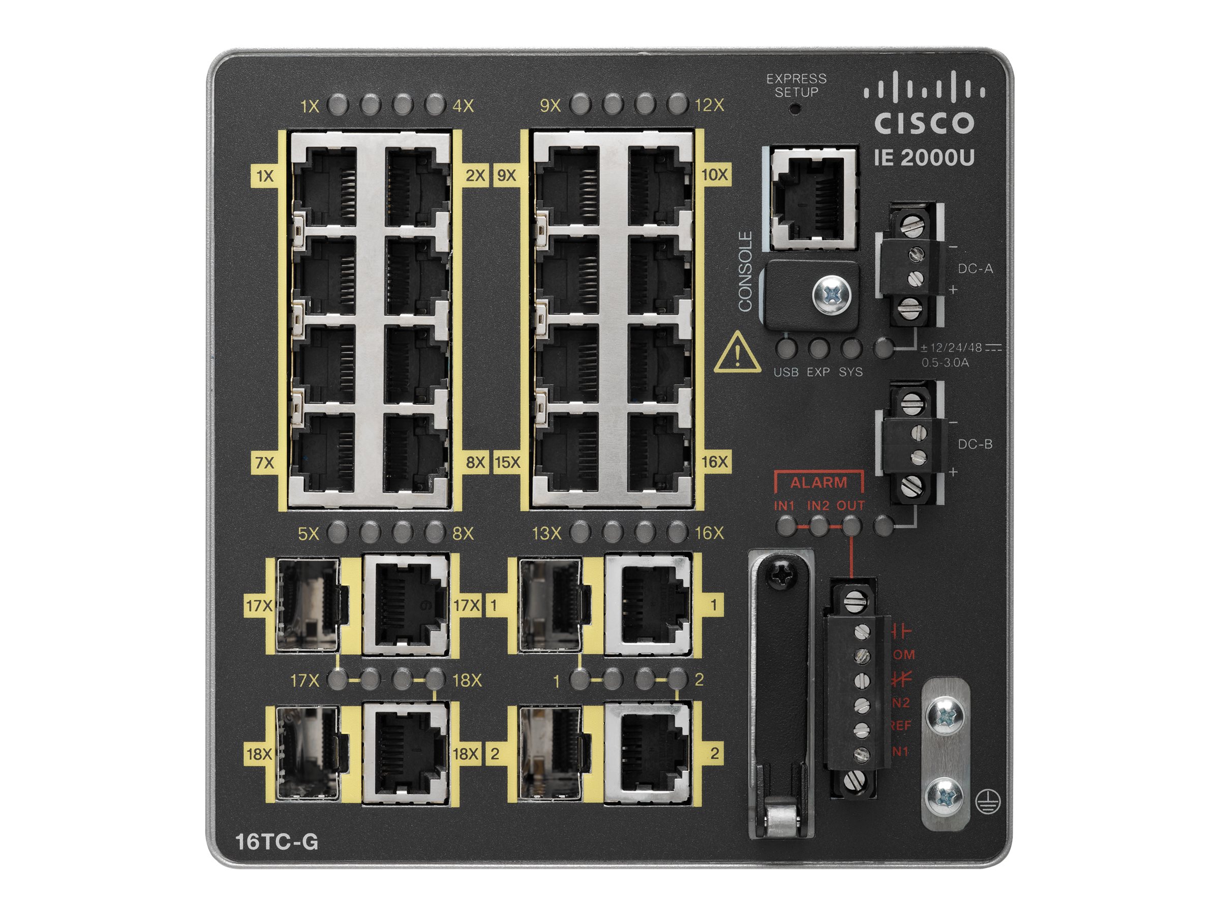 IE-2000U-16TC-G-X - Cisco Industrial Ethernet 2000U Series - Switch
