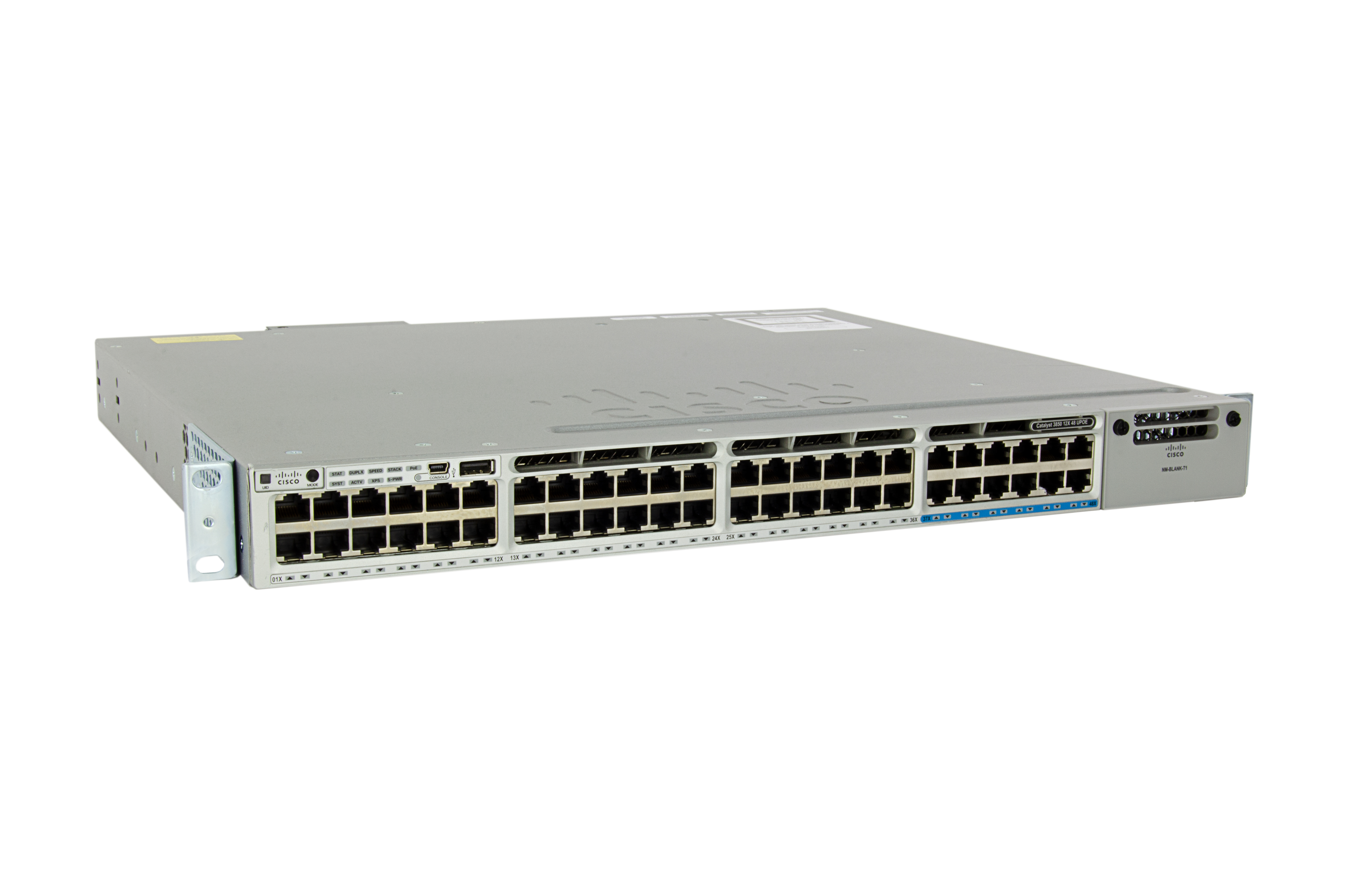 WS-C3850-12X48U-L - Cisco Catalyst 3850-48U-L Switch, L3, Managed, 48x 10/100/1000 (UPOE)