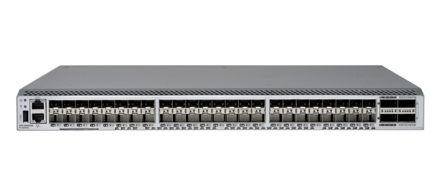 Q0U56A - HPE StoreFabric SN6600B 32Gb 48/48 FC, Managed, Rack-Einbau, 1U