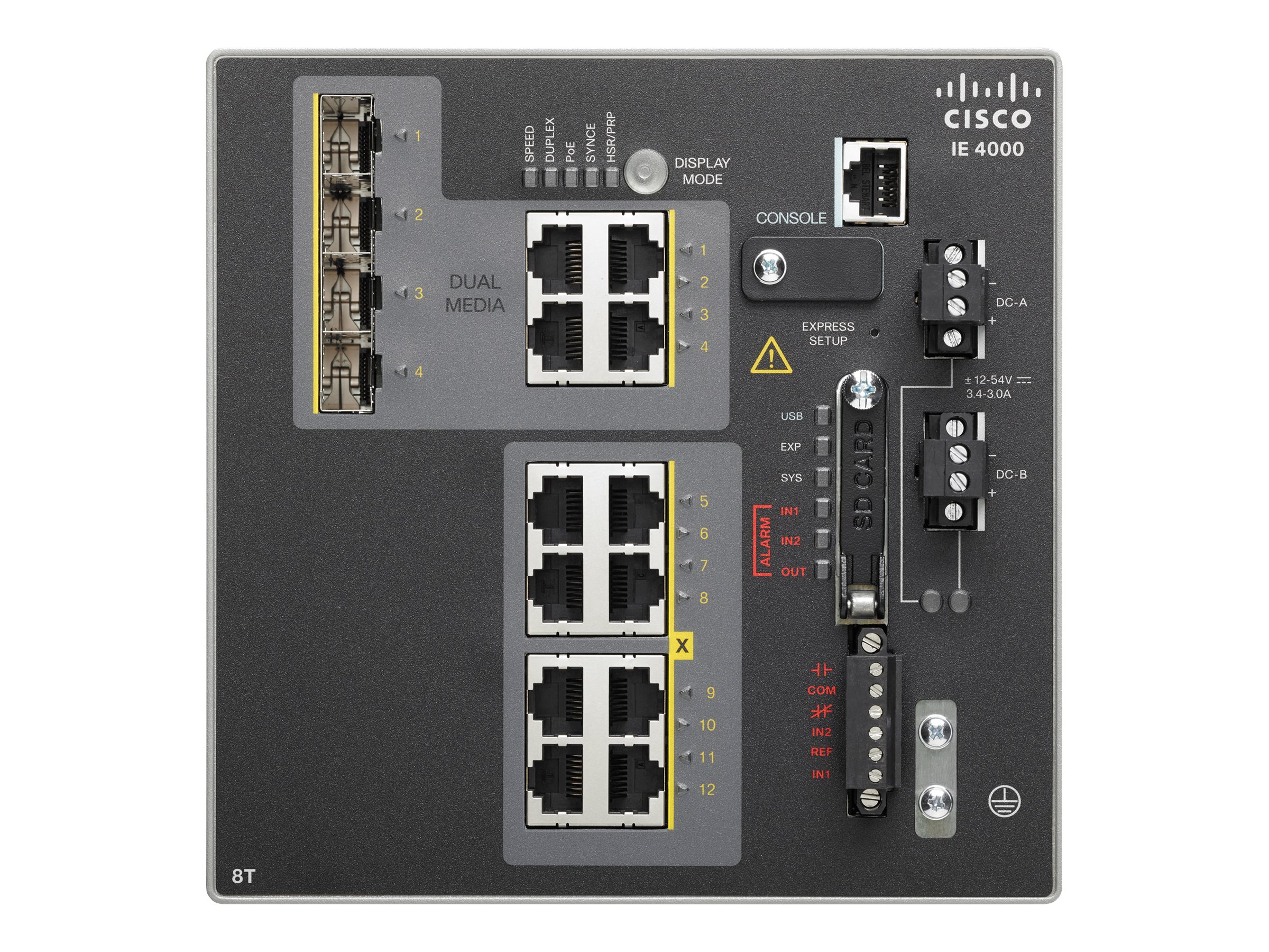 IE-4000-8T4G-E - Conmutador Cisco Industrial Ethernet 4000 - 12 puertos - Gestionado de capa 2