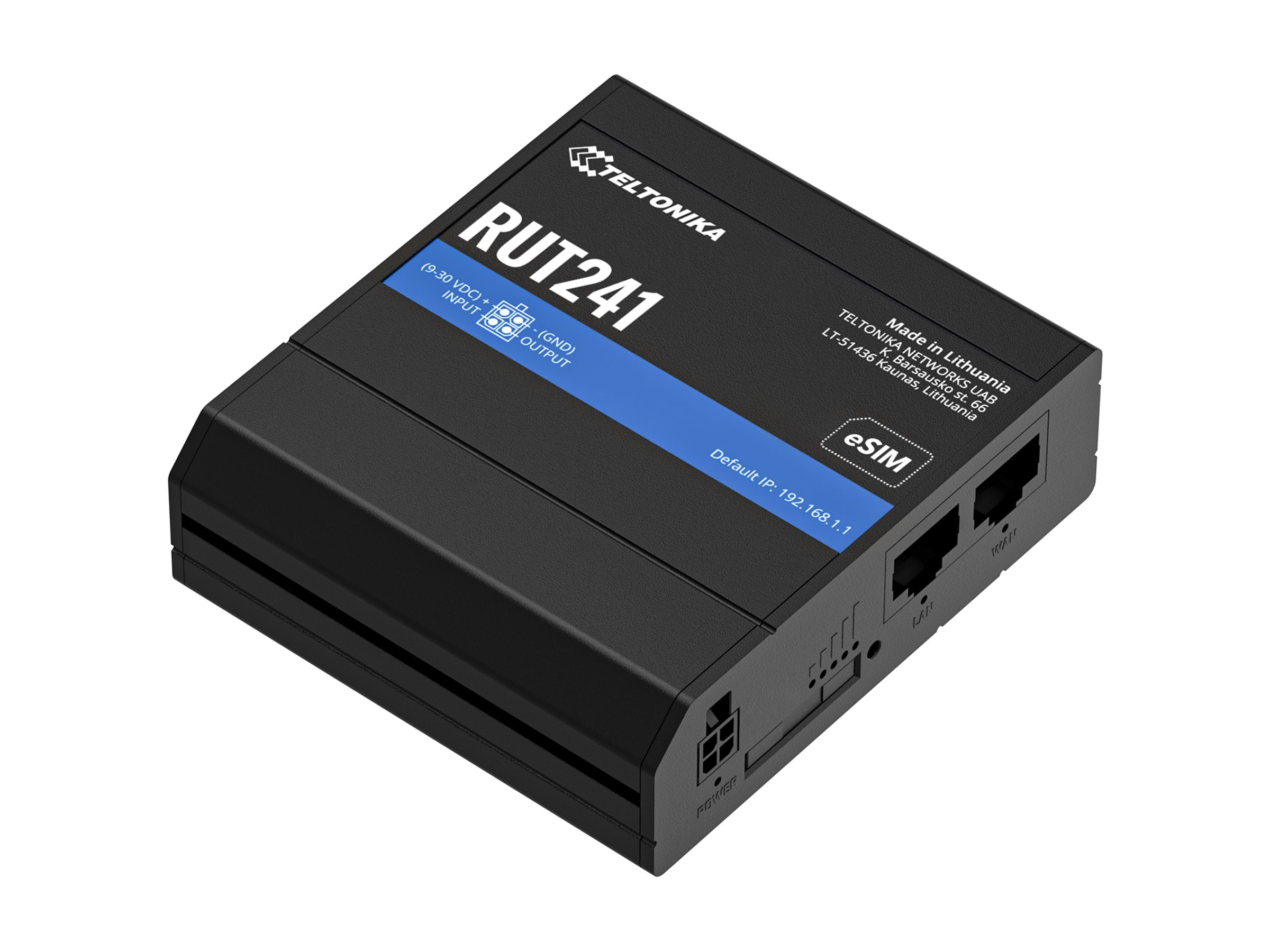 RUT241233000 - Teltonika RUT241 - Wireless Router - WWAN 2.4