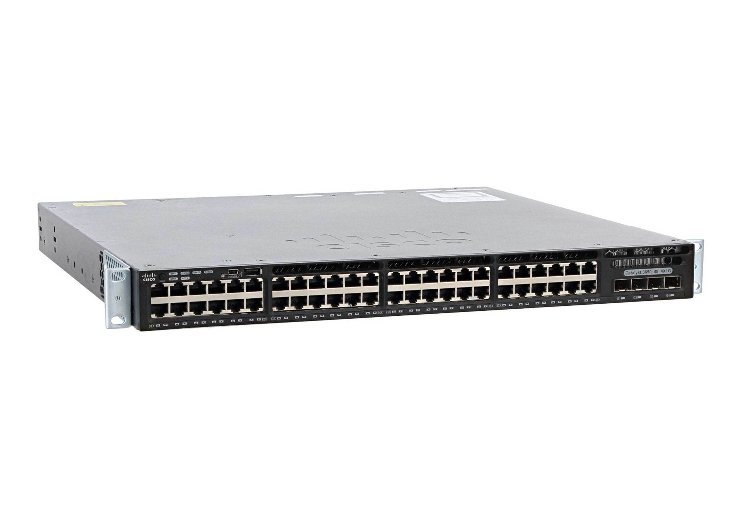 WS-C3650-48TS-S - Cisco Catalyst 3650 Switch, Managed L3, 48 Puertos