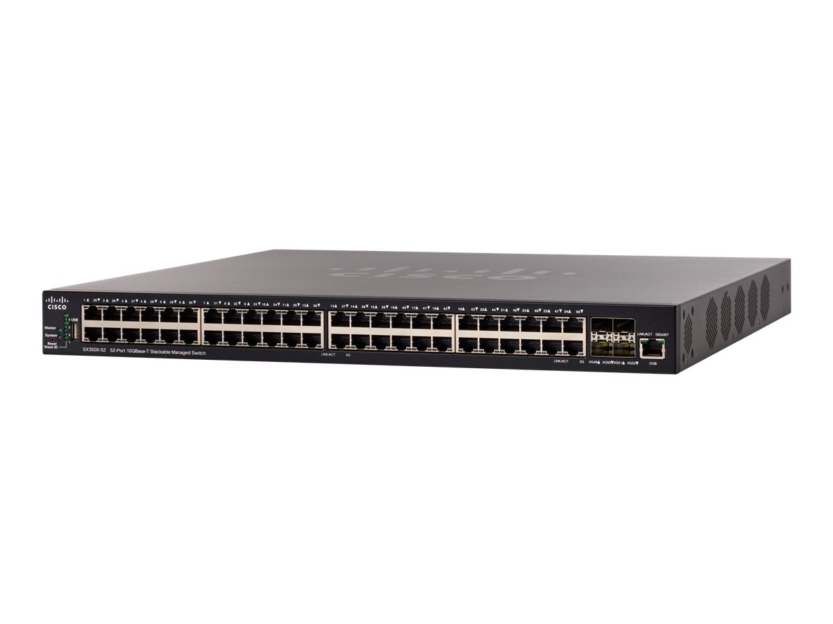 SX350X-52-K9-EU - Cisco SX350X-52 - Switch - L3 - managed - 48