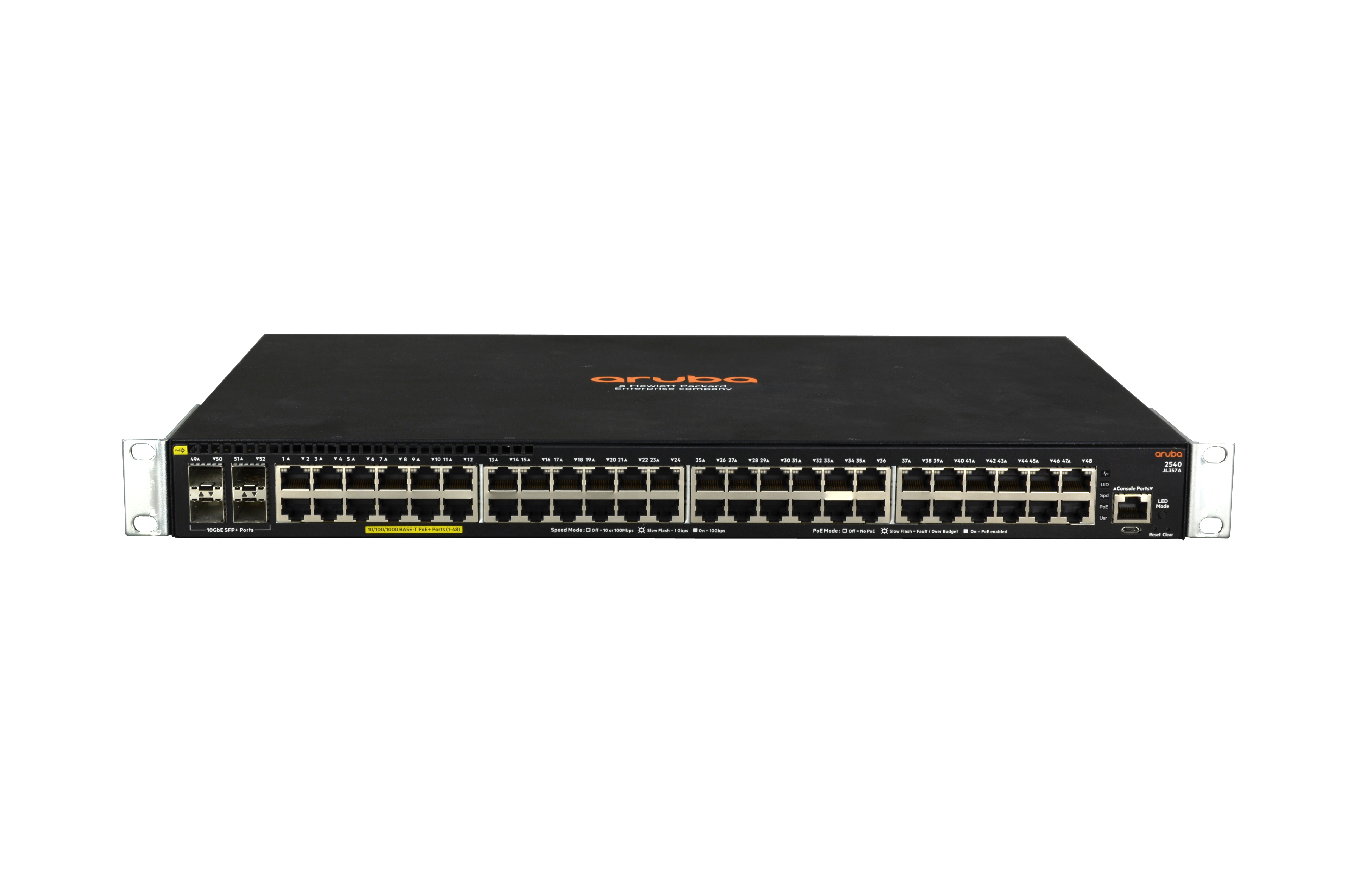 JL357A - Conmutador HPE Aruba 2540 - 48 puertos - Gestionado L2 - PoE+