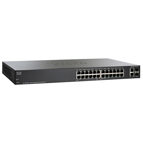 SG200-26 - Cisco Small Business SG200-26, L2, Gigabit Ethernet (10/100/1000), Rack-Einbau