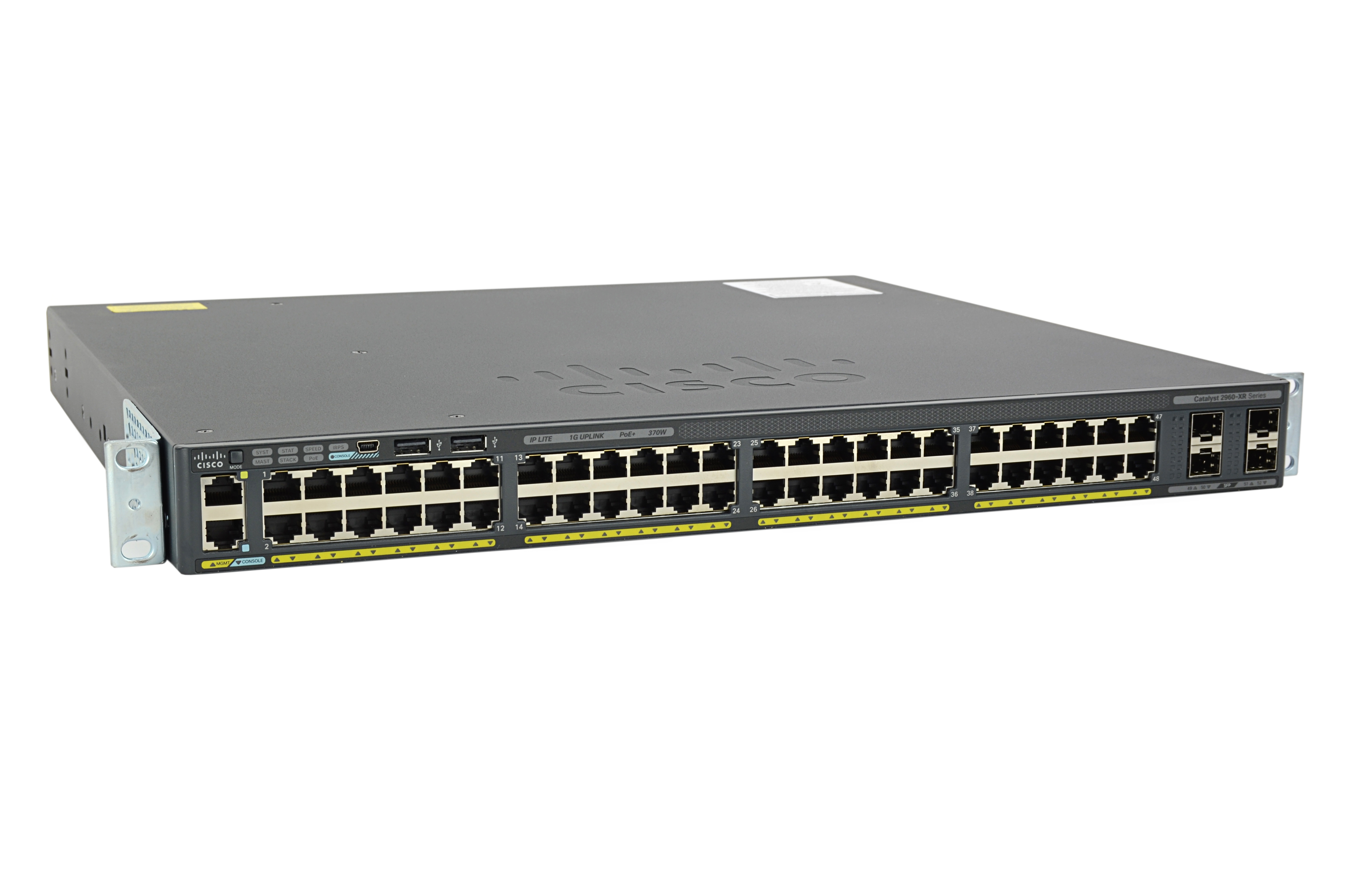 WS-C2960XR-48LPS-I - Cisco Catalyst 48-Port Gigabit PoE+ Managed L3 Switch
