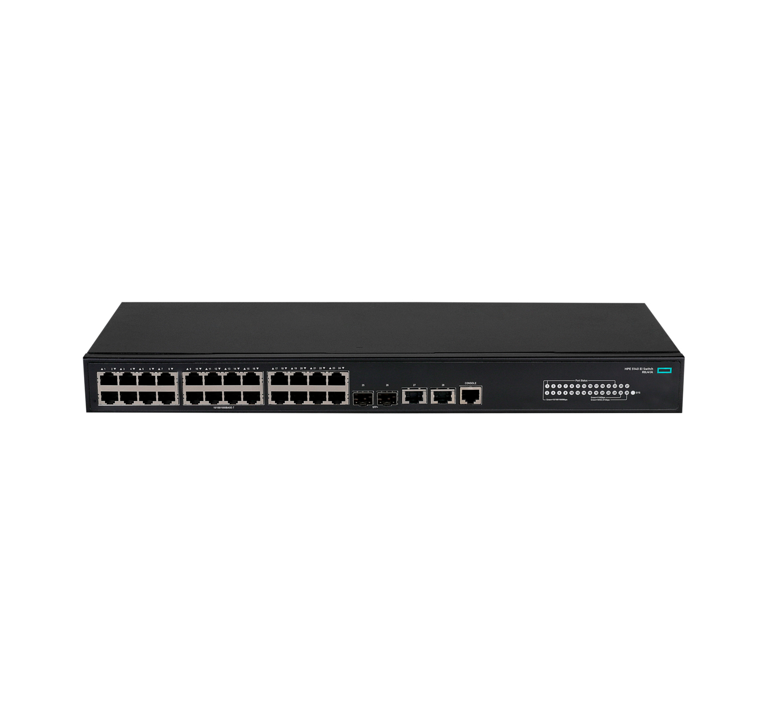 R8J41A - HPE FlexNetwork 5140 24G 2SFP+ 2XGT EI - Switch