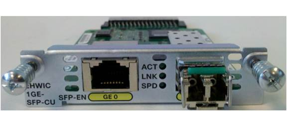 NIM-1GE-CU-SFP - Cisco NIM-1GE-CU-SFP, Gigabit Ethernet, 1000 Mbit/s, SFP, Cisco 4000, 0–40 °C, –40–70 °C