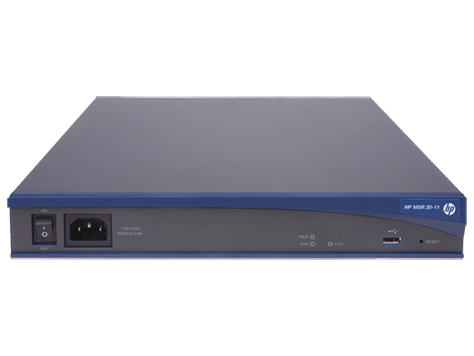 JF239A - Router HPE MSR20-11 con conmutador de 4 puertos