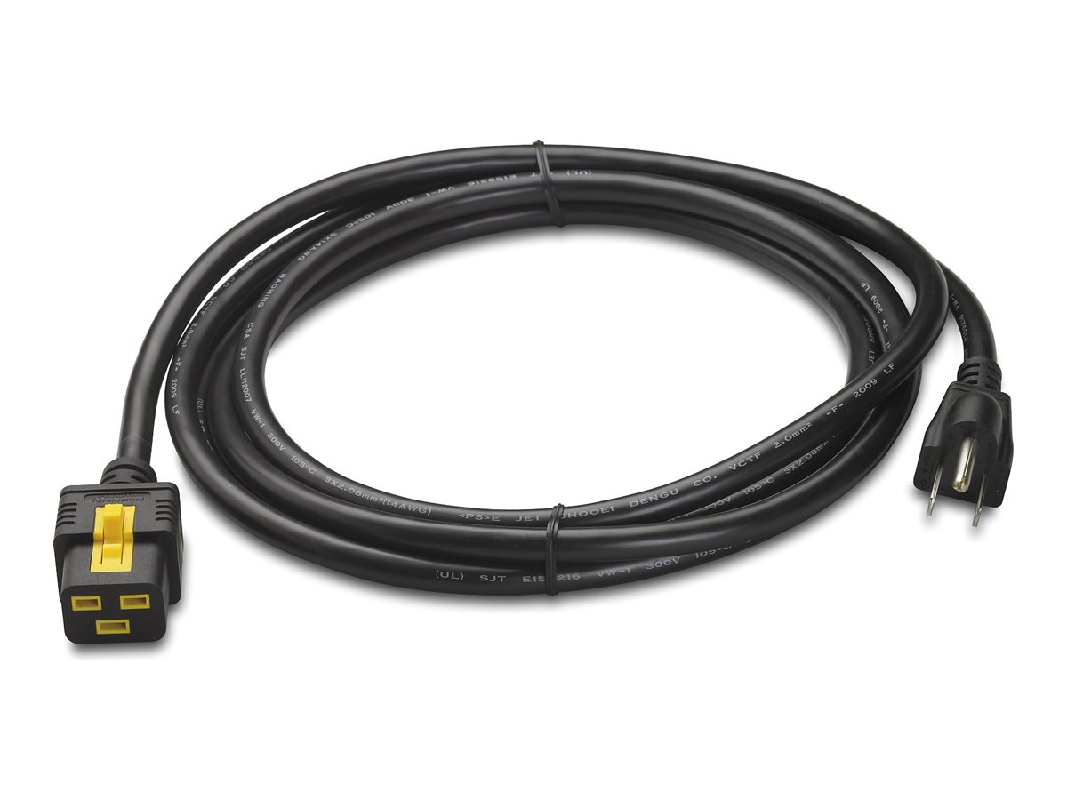 AP8750 – APC power cable – NEMA 5-15 (M) to IEC 60320 C19