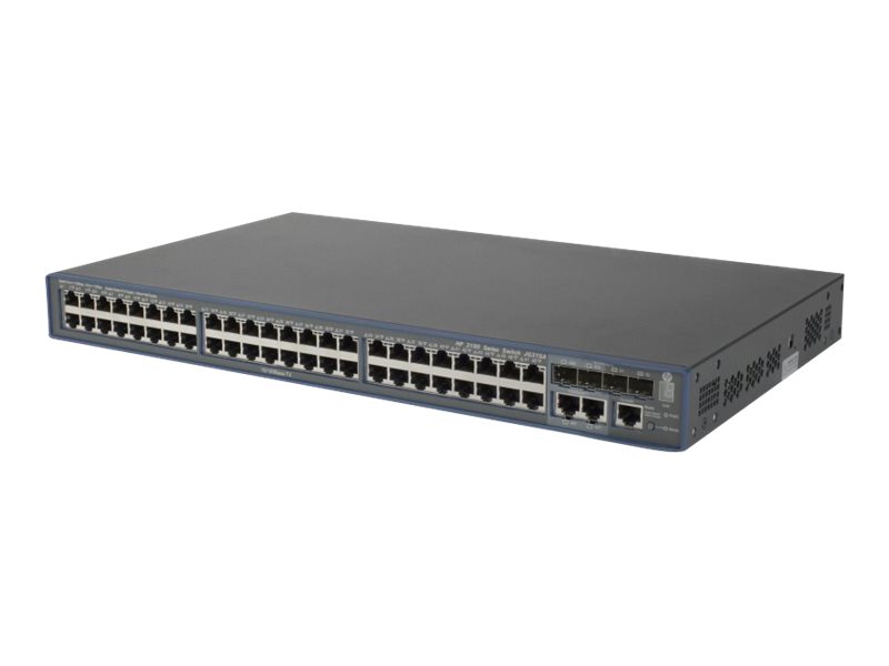 JG315A - HPE 3100-48 V2 Switch - Switch - managed - 48 x 10/100 + 2 x Kombi-Gigabit-SFP + 2 x Gigabit SFP