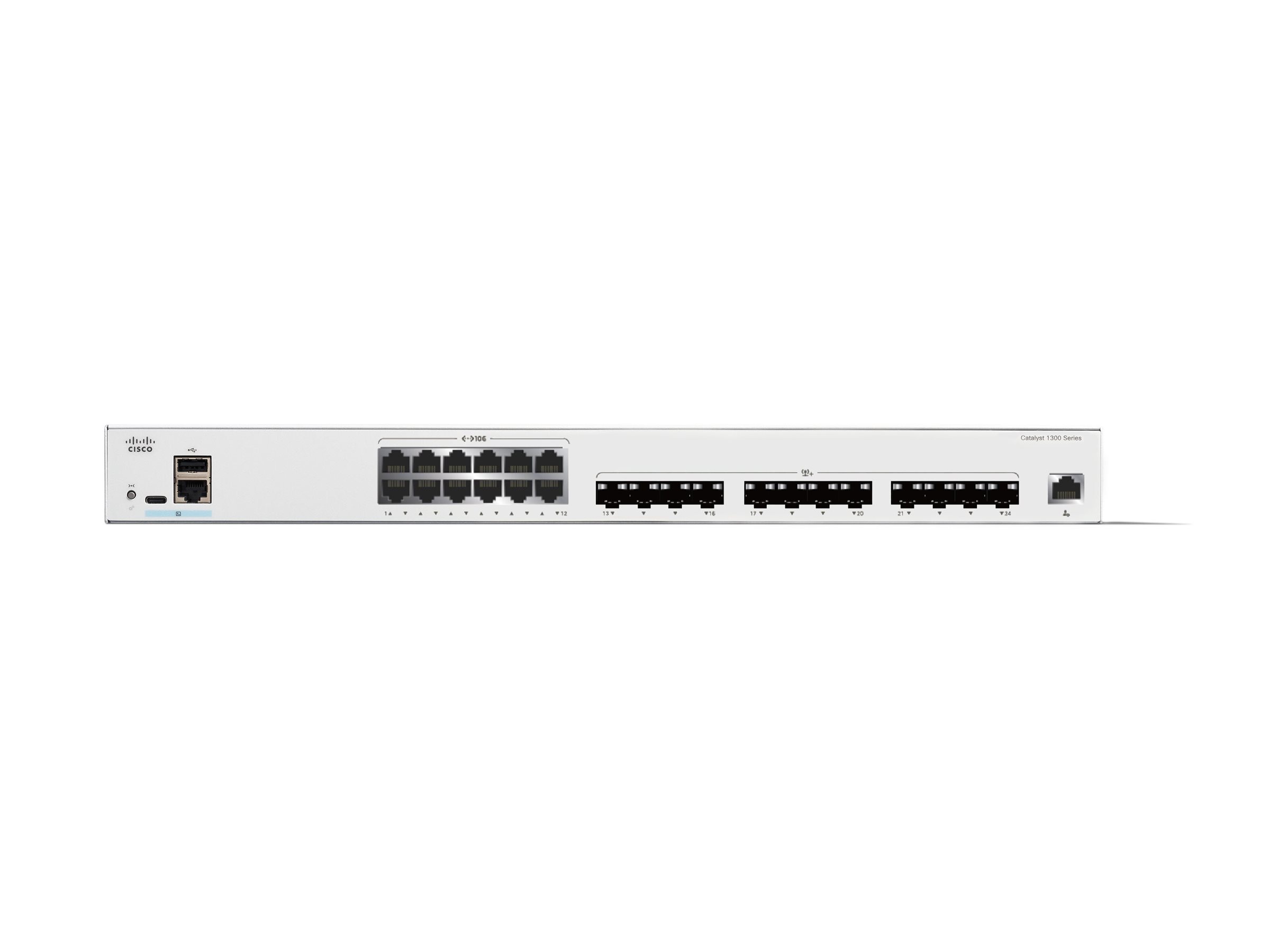 C1300-24XTS - Conmutador Cisco Catalyst 1300 - 24 puertos - Gestionado de capa 3