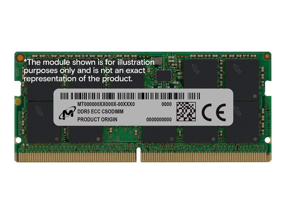 MTC20C2085S1WC64BD1R - Micron DDR5 - Modul - 32 GB - SO-DIMM 262-Pin