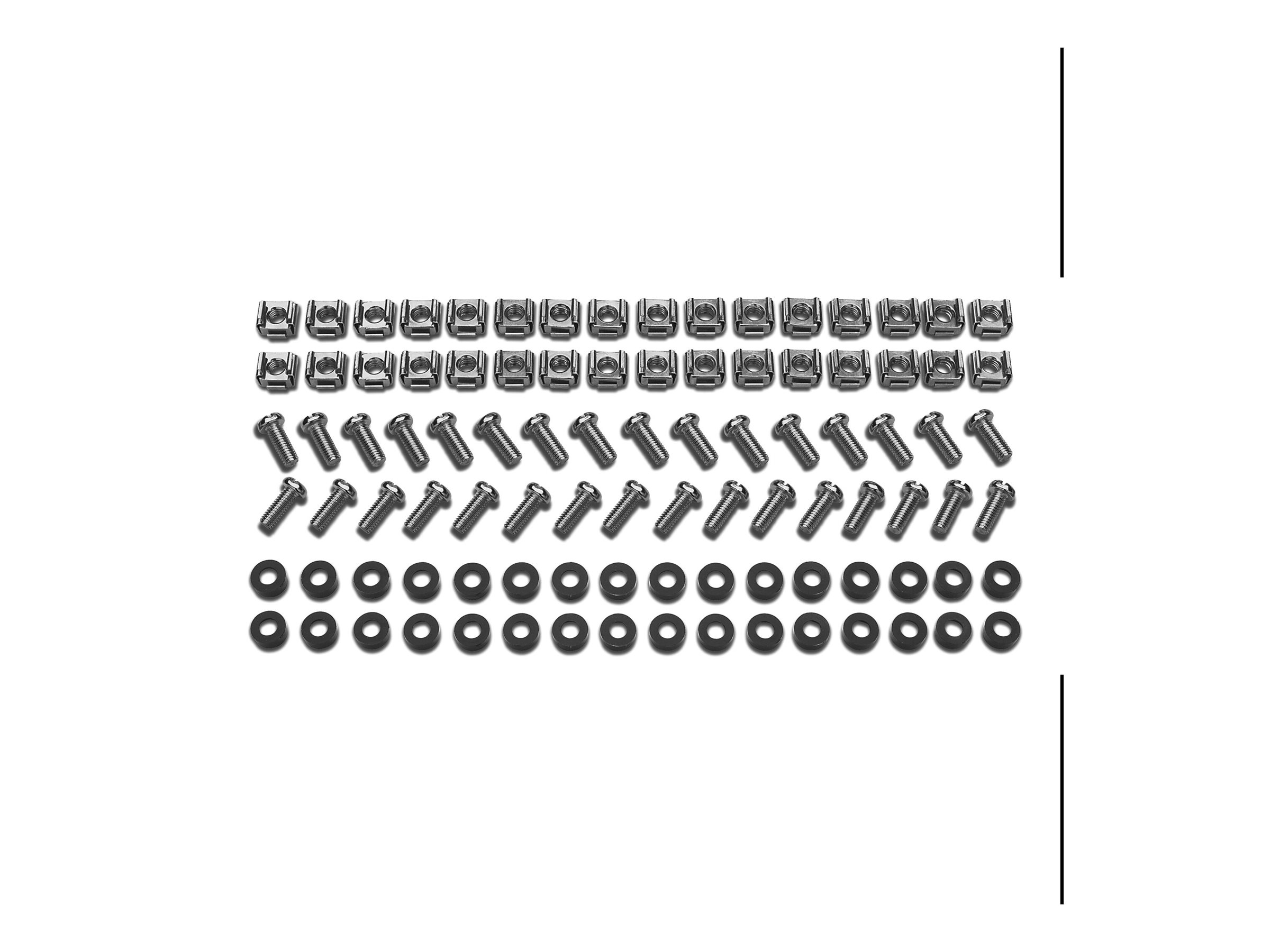ER7HWKIT – APC Easy Rack M6 Hardware Kit – Screws, nuts and washers (M6)