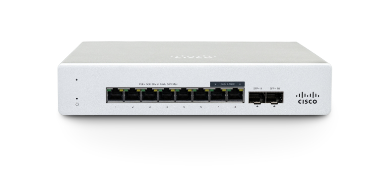 MS130-8P-I-HW - Cisco Meraki MS130-8P-I - Switch - managed - 8 x 10/100/1000 (PoE+)