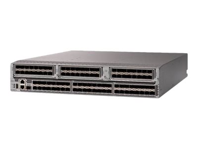 DS-C9396T-48ETK9 - Cisco MDS 9396T - Switch - managed - 48 x 32Gb Fibre Channel SFP+ - an Rack montable - AC 100/230 V - con 48 x 32 Gb Fibre Channel SFP+-Transceiver (LC)