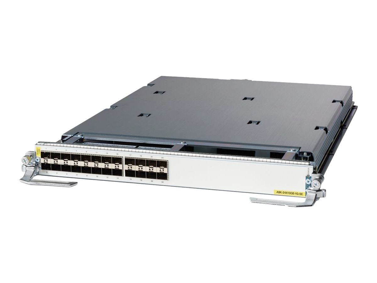 A9K-24X10GE-1G-TR= - Cisco Packet Transport Optimized Line Card - Módulo de expansión - 10 Gigabit SFP+ / SFP (mini-GBIC)