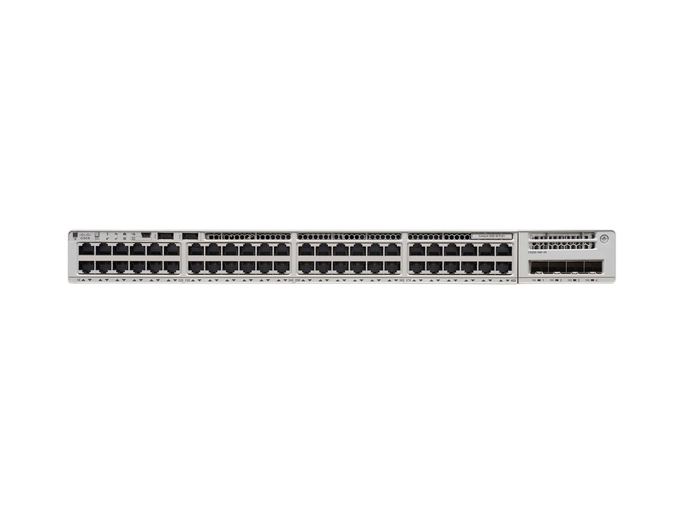 C9200-48PL-A - Cisco Catalyst 9200 - Network Advantage - Switch - L3 - managed - 48 x 10/100/1000 (PoE+)