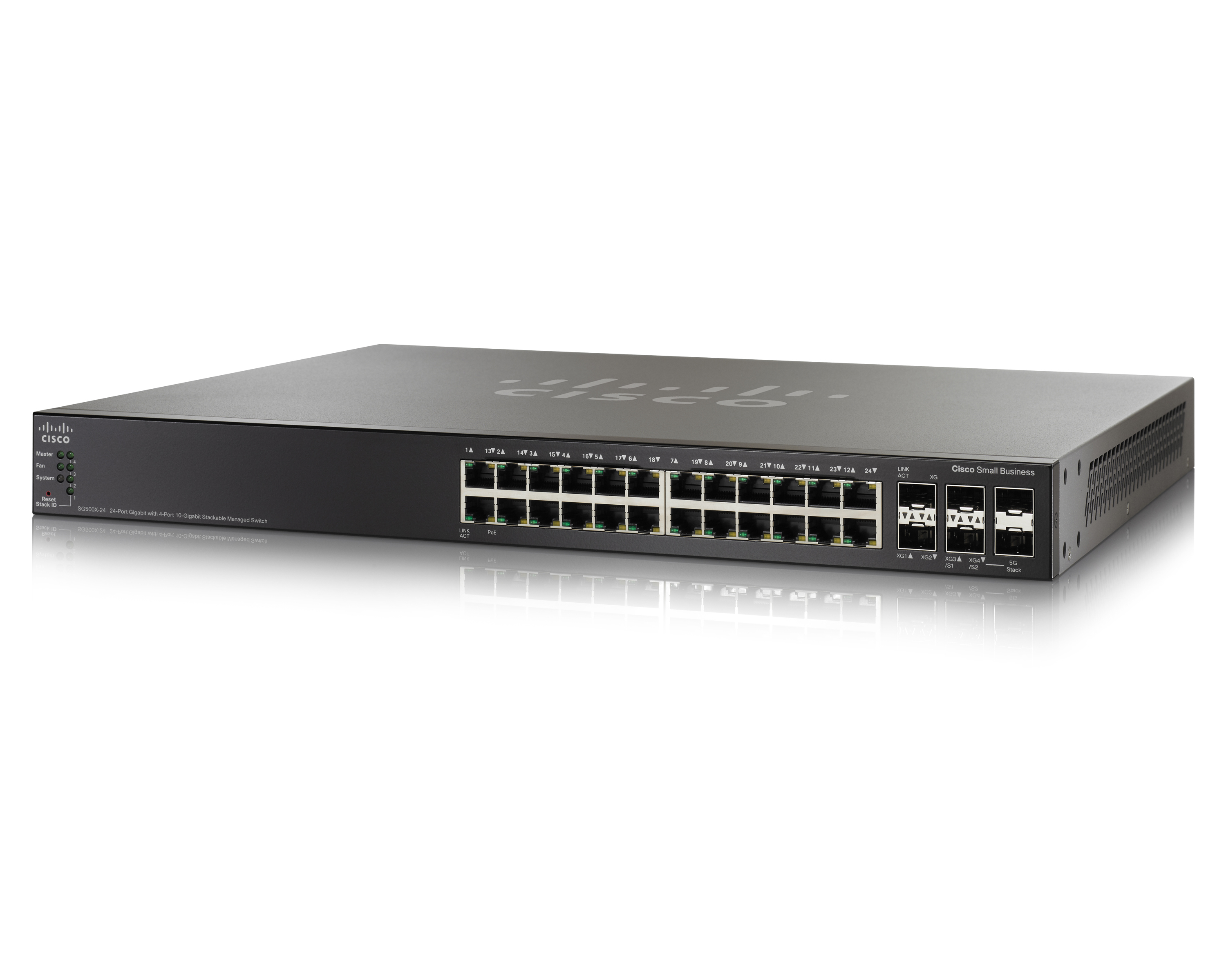 SG500X-24-K9 - Cisco SG500X-24 Switch, Layer 3, Small Business, 24 Porte, GigabitEthernet