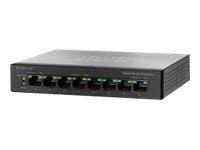 SF100D-08P - Cisco Small Business SF 100D-08P - Switch - unmanaged - 4 x 10/100 (PoE)
