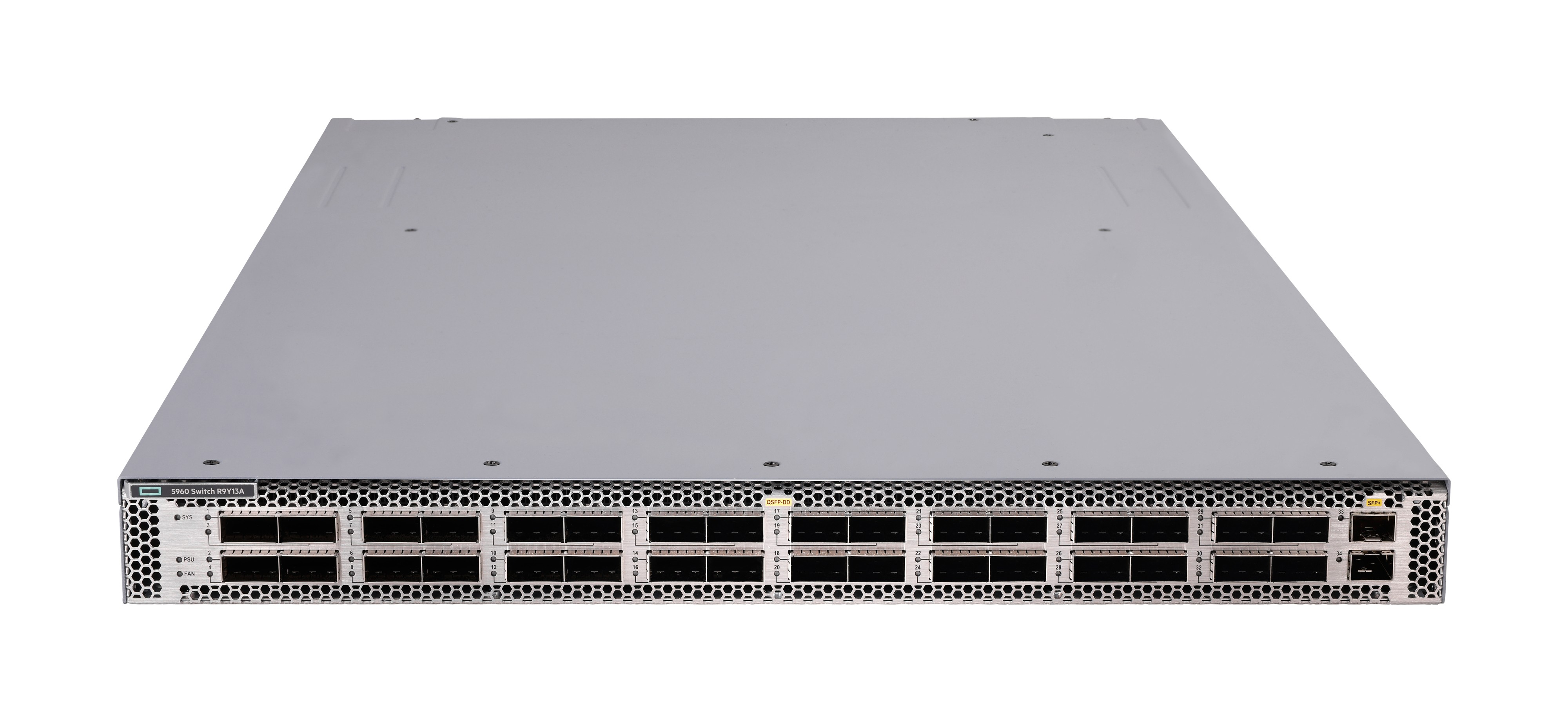 R9Y13A - HPE Networking Comware 5960 32 Port 400G QSFP-DD Data Center Switch