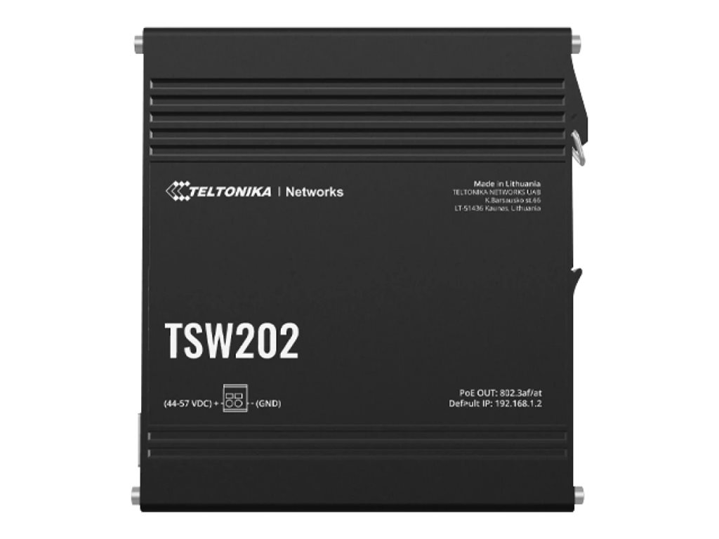 TSW202000000 - Teltonika TSW202 - Switch - managed - 8 x 10/100/1000 (PoE+)