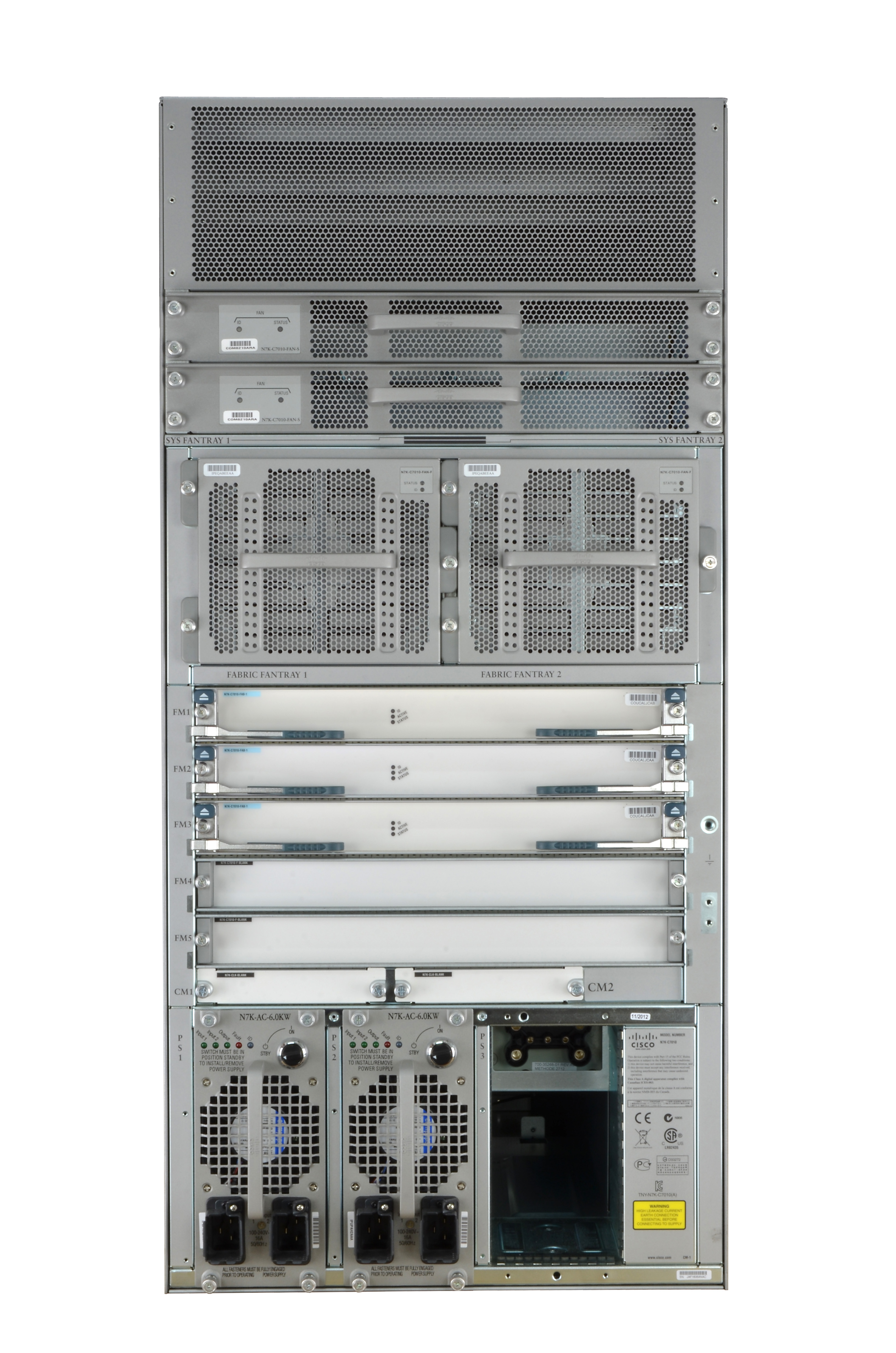 N7K-C7010-BUN - Conmutador Cisco Nexus 7000 - Gestionado de capa 3