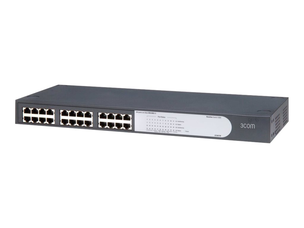 JD020A - HPE 1405-24-2G Switch - Switch - 24 x 10/100 + 2 x 10/100/1000