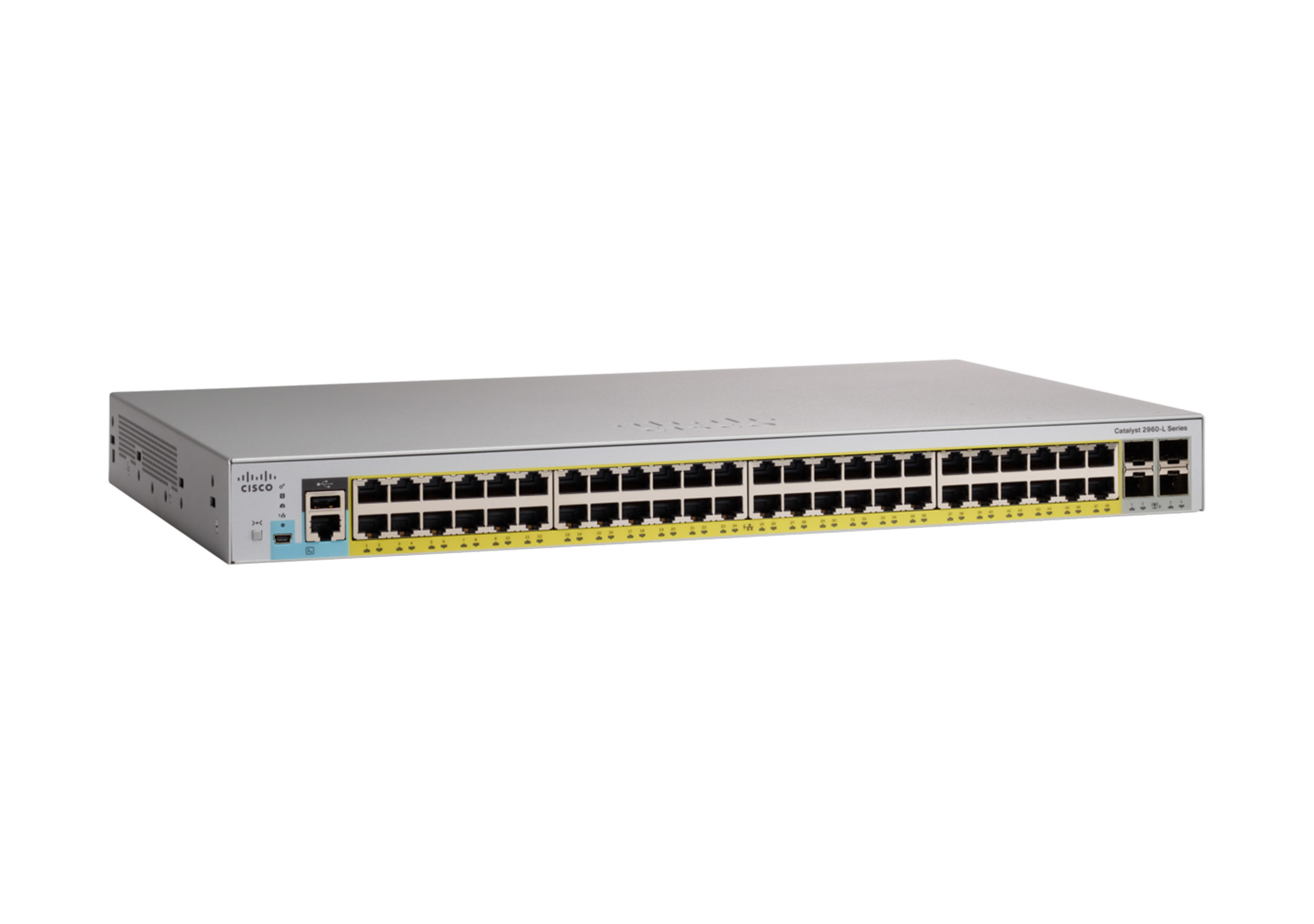 WS-C2960L-48TQ-LL - Conmutador Cisco Catalyst 2960L - 48 puertos - Gestionado de capa 2
