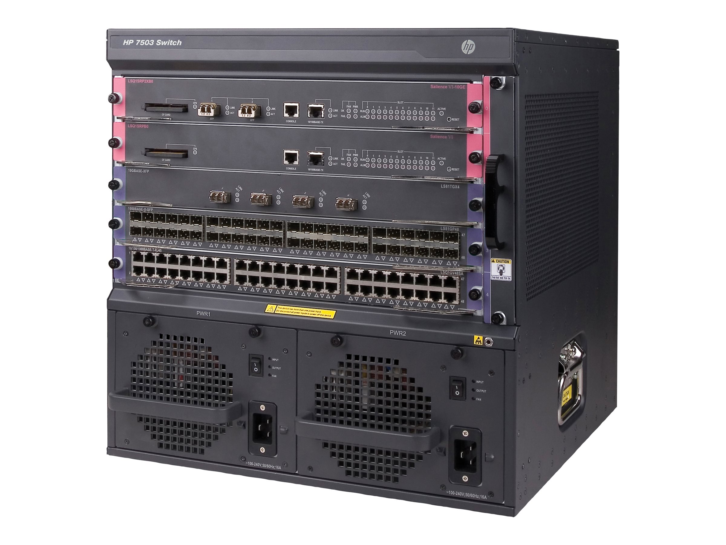 JD240C - HPE FlexNetwork 7503 Chassis - Switch - L4-L7