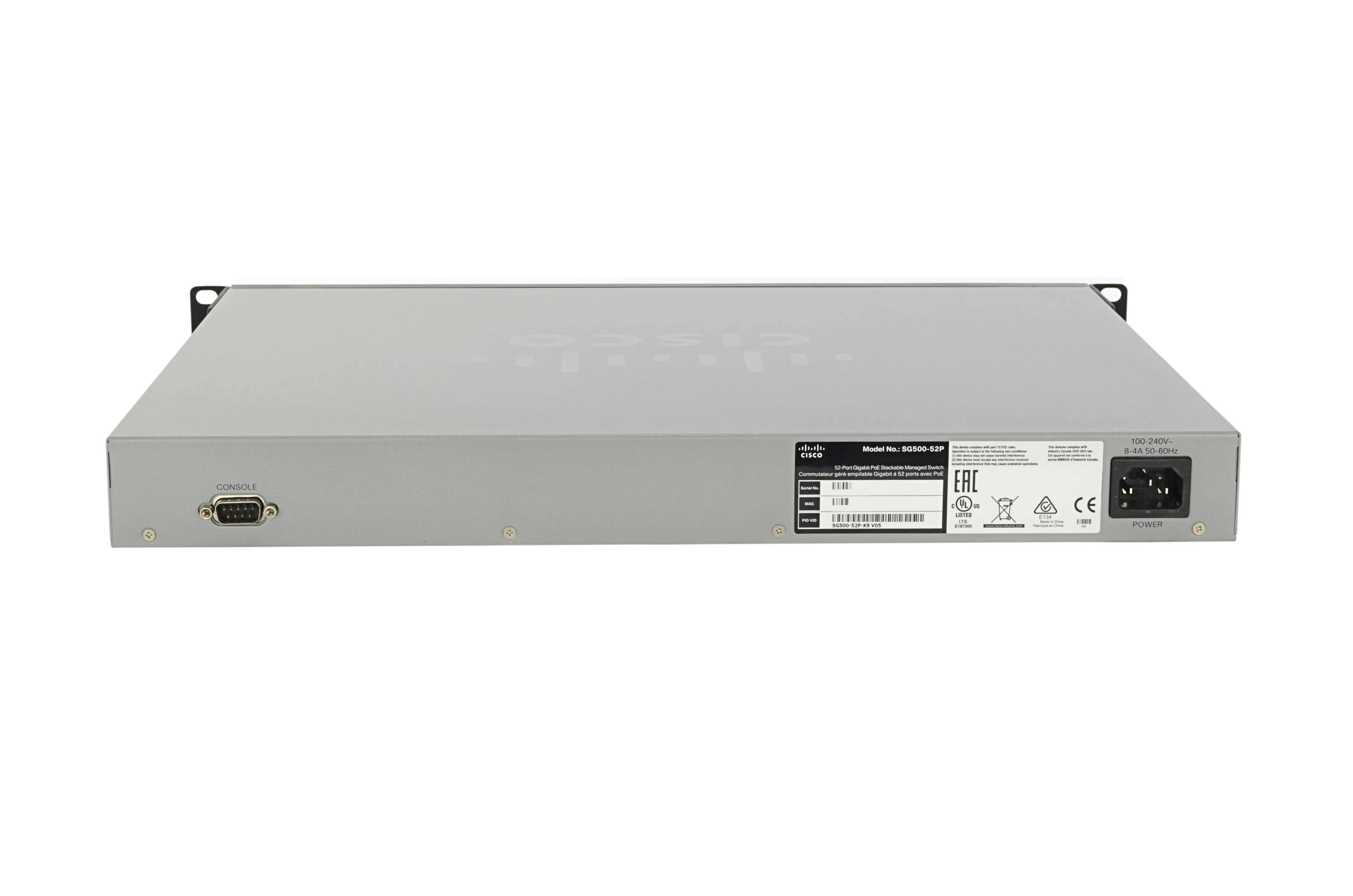 SG500-52P-K9-G5 - Commutateur Cisco Business 500 - 52 ports - Géré L2 - PoE