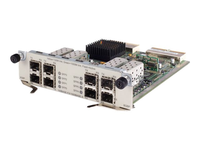 JC174A - HPE Módulo de expansión + 8 x SFP - para HPE 6602