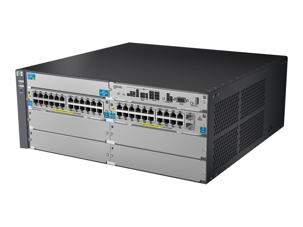 J9533A - HPE Aruba 5406-44G-PoE+-2XG v2 zl - Switch - L4 - managed - 44 x 10/100/1000 (PoE)