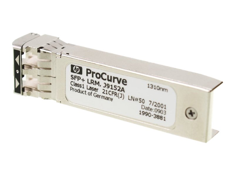 J9152A - HPE SFP+ transceiver module - 10GbE - 10GBase-LRM