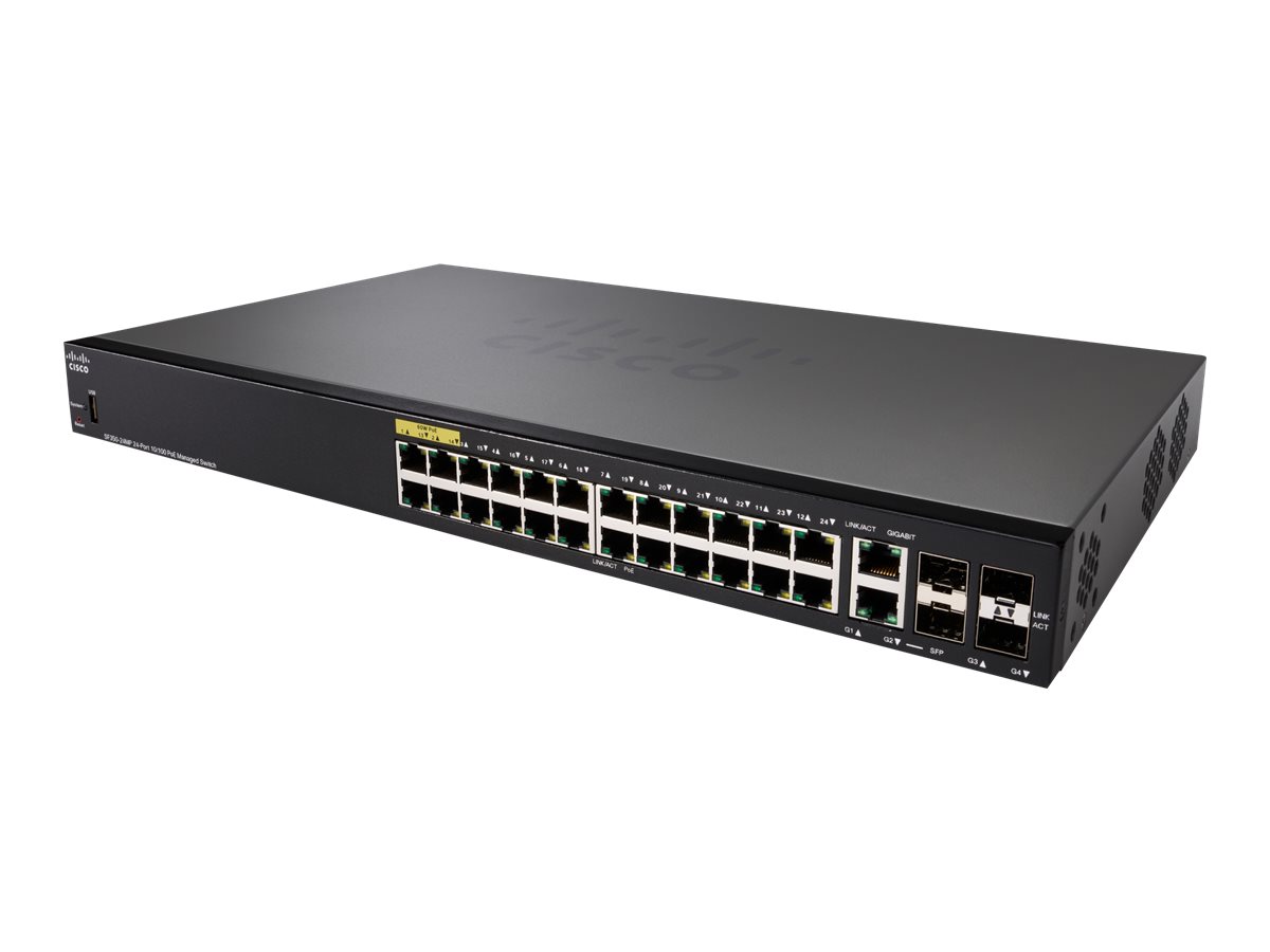 SF350-24MP-K9-EU - Commutateur Cisco Business 350 - 24 ports - Géré L3 - PoE+