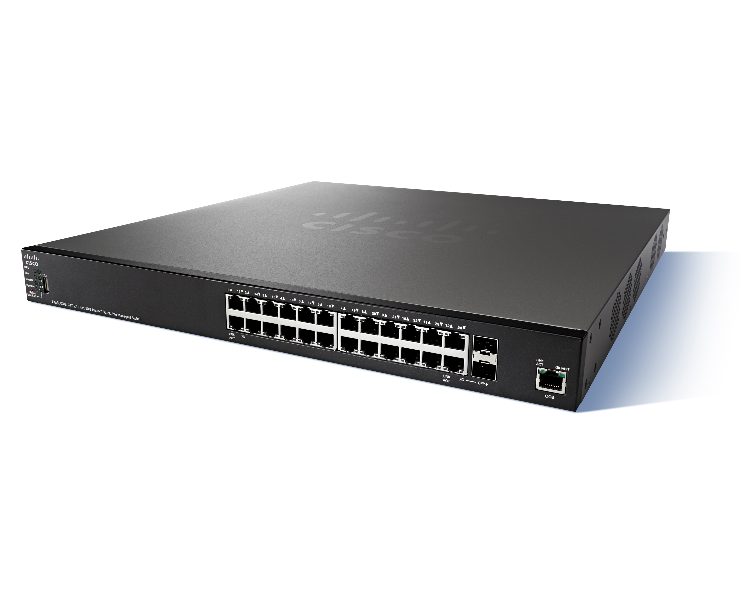 SG350XG-24T-K9-EU - Cisco SG350XG-24T Switch, Managed, 24 ports GE, 10G uplinks