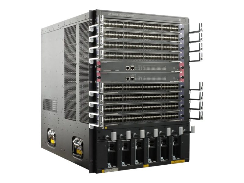 JC612A - HPE FlexNetwork 10508 Switch Chassis - Switch