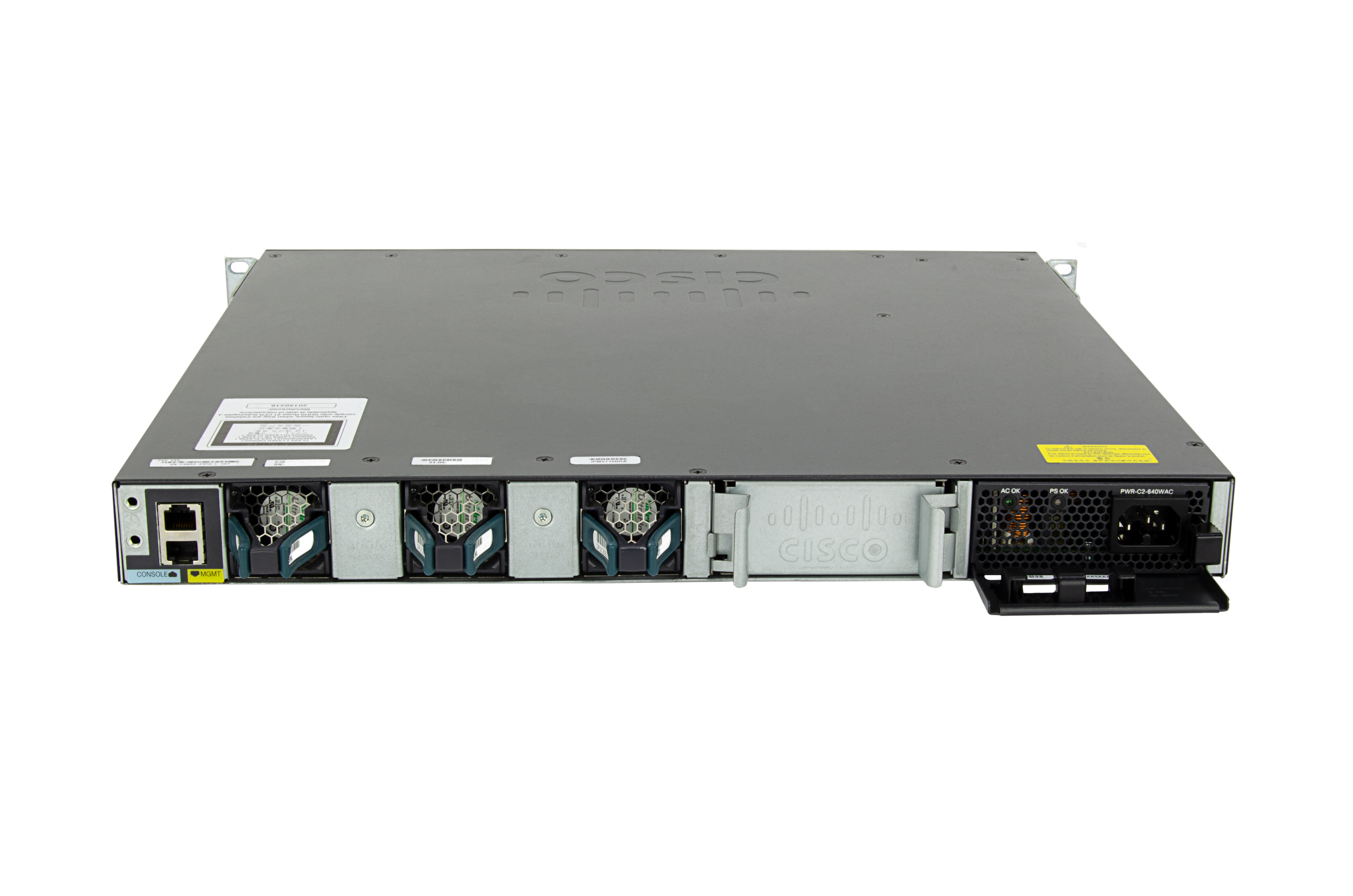 WS-C3650-24PS-S - Commutateur Cisco Catalyst 3650 - 24 ports - Géré L3 - PoE+
