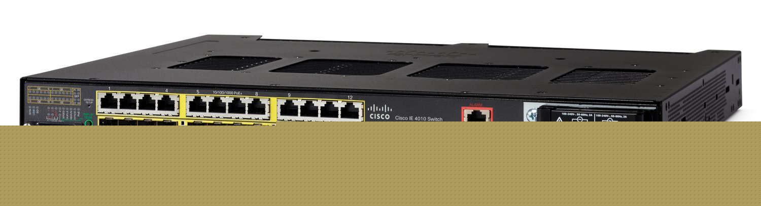 IE-4010-16S12P - Conmutador Cisco Industrial Ethernet 4000 - 28 puertos - Gestionado de capa 2 - PoE+