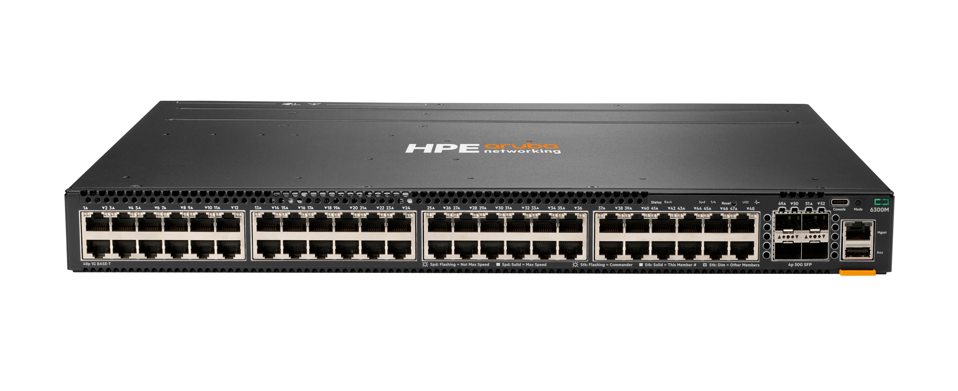 JL663A - HPE Aruba 6300M Switch L3 managed 48-port 10/100/1000 PoE+