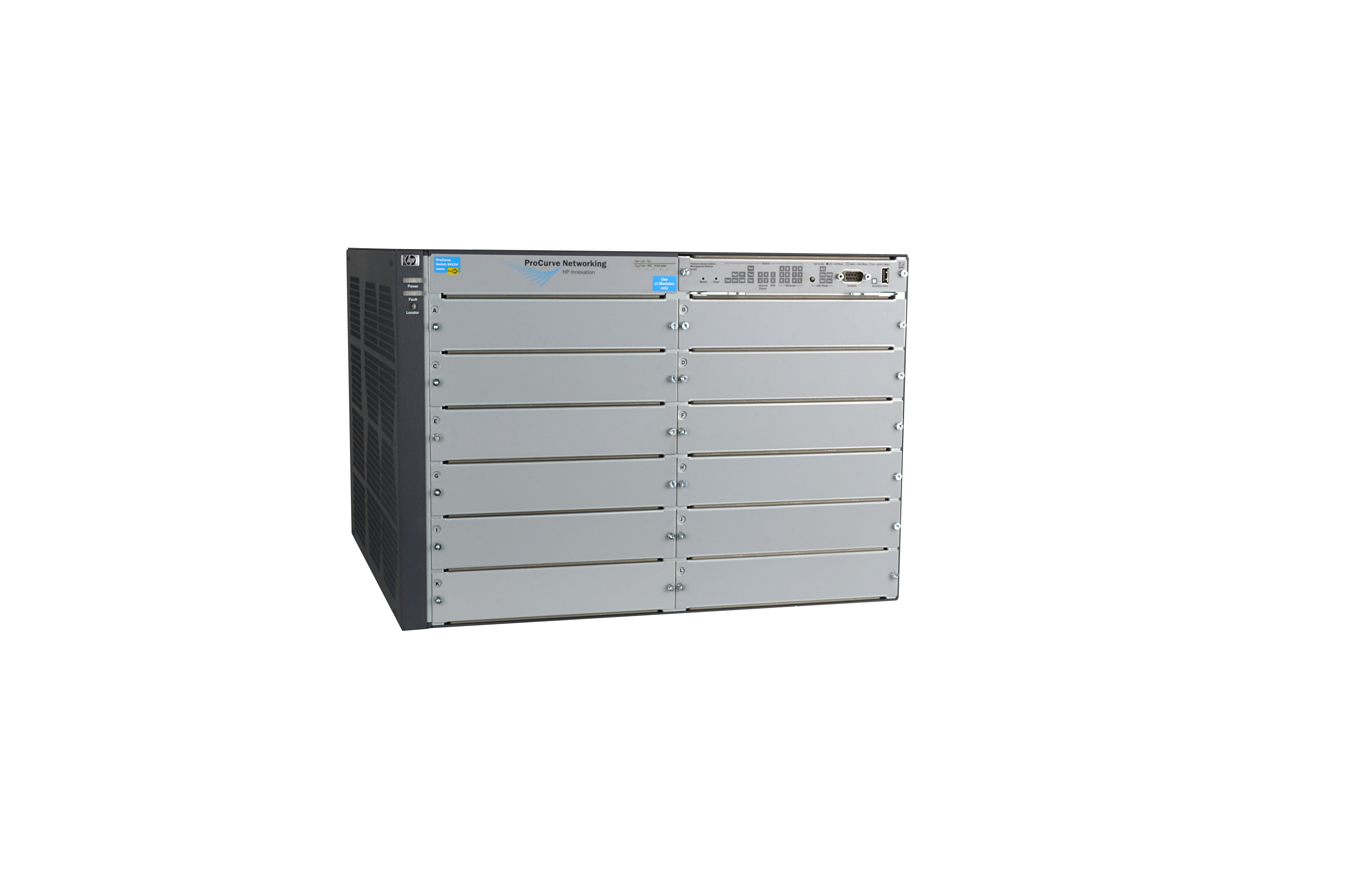J9643A - HPE Aruba 5412 zl - Switch - L4 - managed - an Rack montable