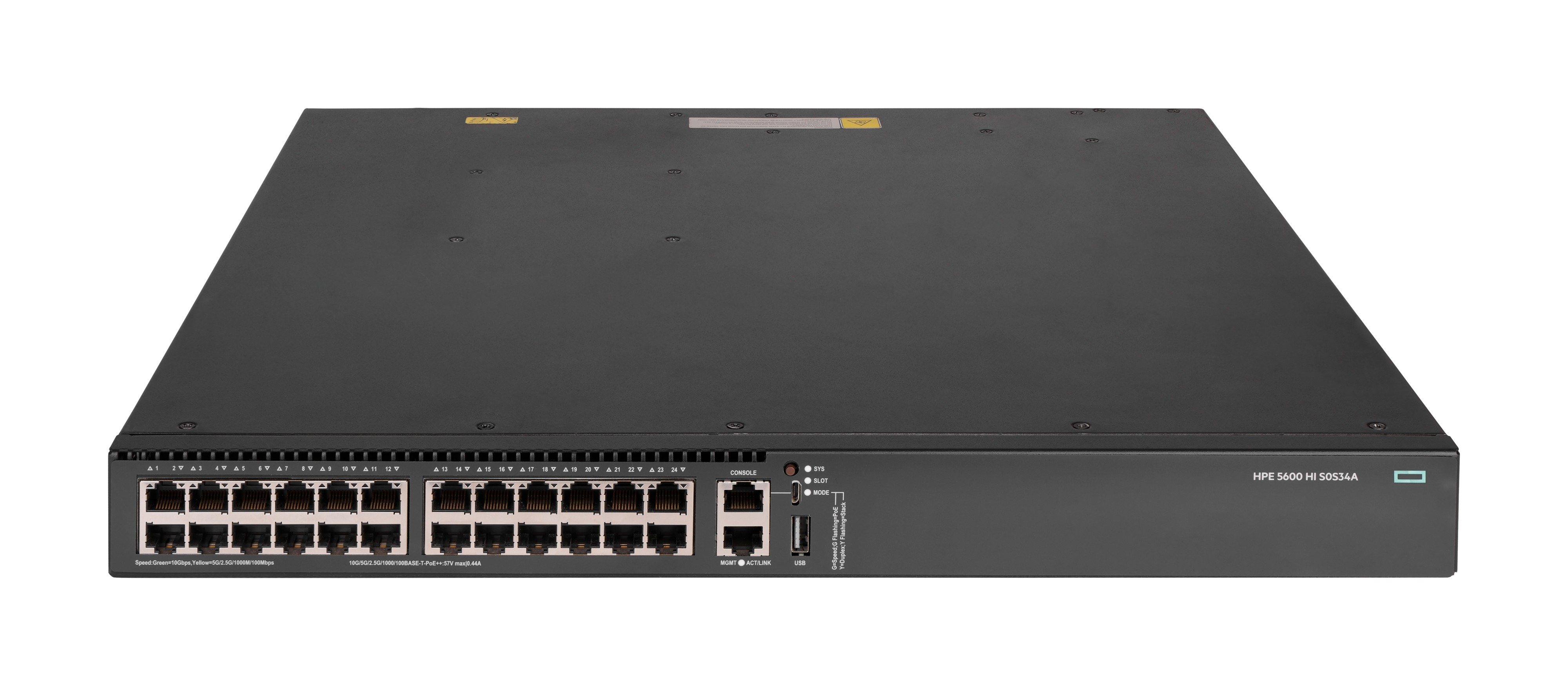 S0S34A - HPE FlexNetwork 5600 HI - Switch - 1 Slot - L3