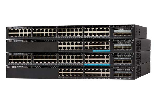 WS-C3650-48PWS-S - Conmutador Cisco Catalyst 3650 - 48 puertos - Gestionado L3 - PoE+