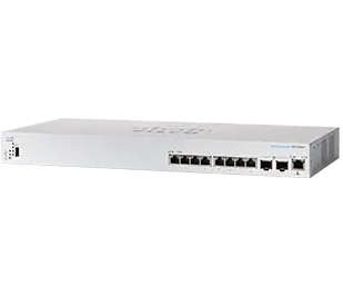CBS350-8XT - Cisco CBS350, Managed, L3, 10G Ethernet (100/1000/10000), Rack-Einbau, 1U