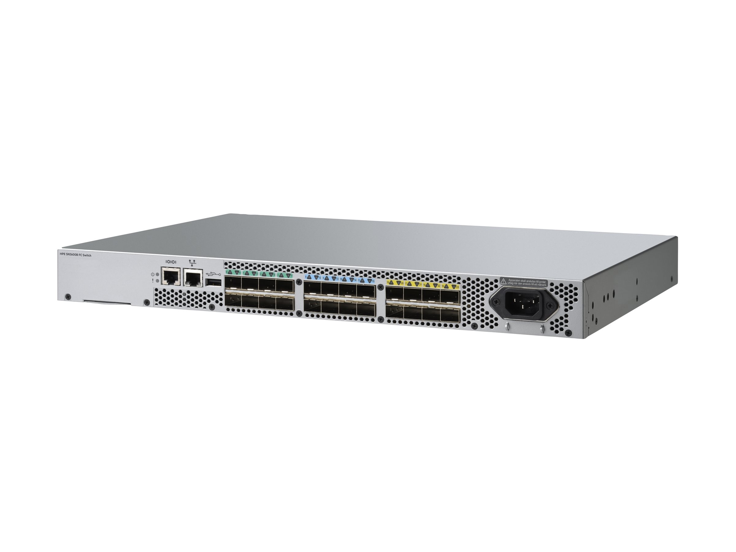 R4G55B - HPE SN3600B 32Gb 24/8 8-port 16Gb Short Wave SFP+ Fibre Channel Switch